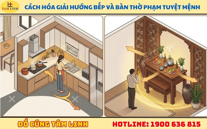cach-hoa-giai-huong-bep-va-ban-tho-pham-tuyet-menh