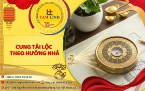 Cung tài lộc theo hướng nhà