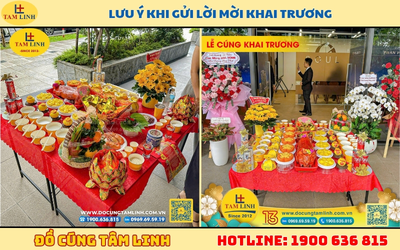 những lời mời khai trương hay