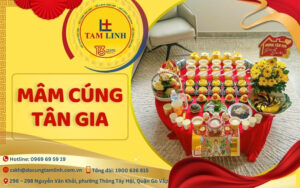 mâm cúng tân gia