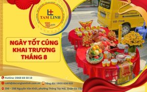 ngày tốt cúng khai trương tháng 8
