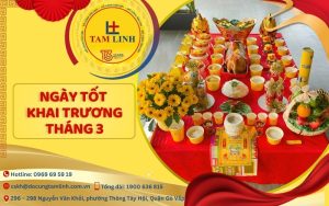 ngày tốt khai trương tháng 3