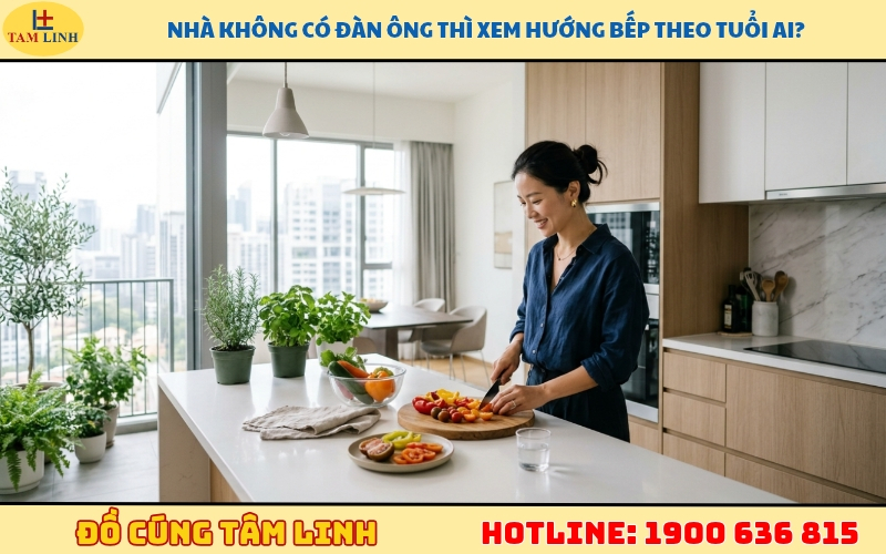 Xem hướng bếp theo tuổi ai? Cách chọn người làm mốc và những lưu ý 3 Xem hướng bếp theo tuổi ai