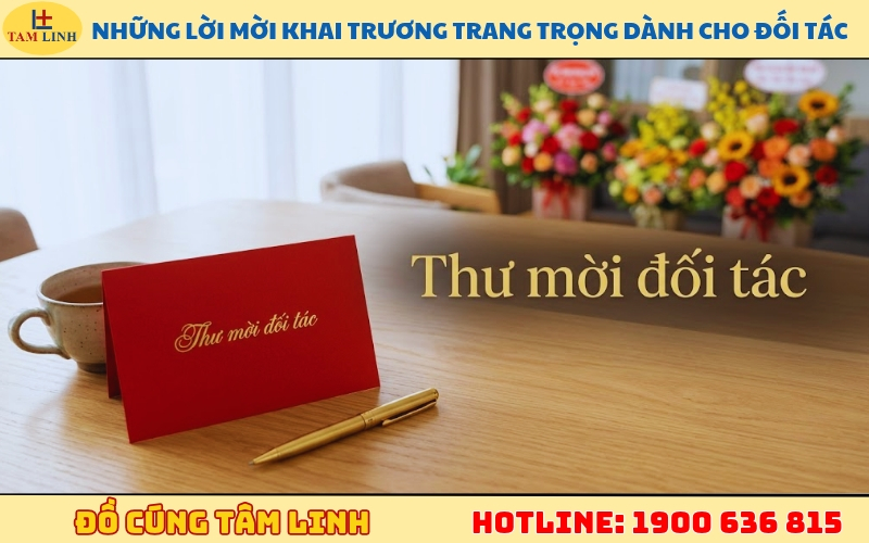 những lời mời khai trương hay