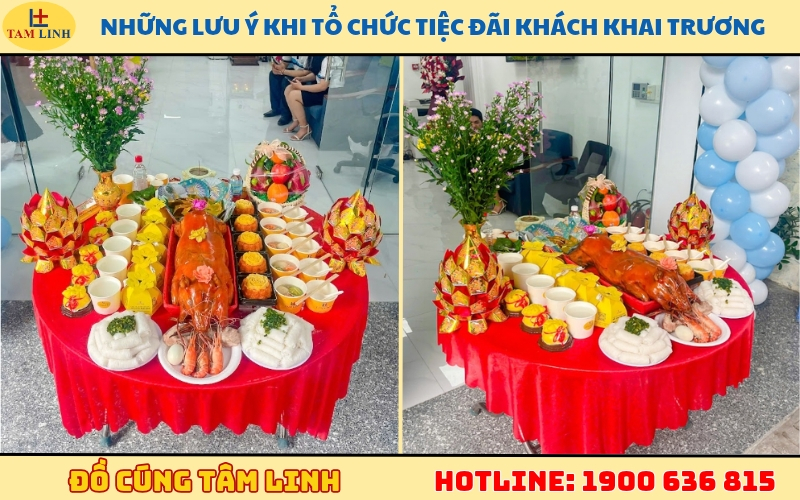 Thực đơn khai trương