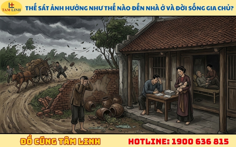 Thế sát trong phong thủy là gì? Cách nhận biết và HÓA GIẢI 7 the-sat-anh-huong-nhu-the-nao-den-nha-o-va-doi-song-gia-chu