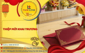 Thiệp mời khai trương