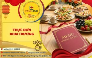 Thực đơn khai trương