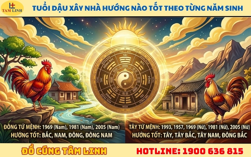 Tuổi dậu xây nhà hướng nào tốt