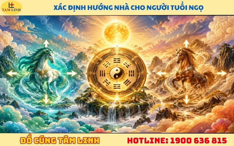 Tuổi ngọ xây nhà hướng nào tốt? Bảng tra phong thủy chi tiết 3 Tuổi ngọ xây nhà hướng nào tốt